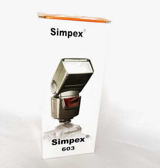 Simpex 603 Camera Flash – External Flash for DSLR & Film Cameras