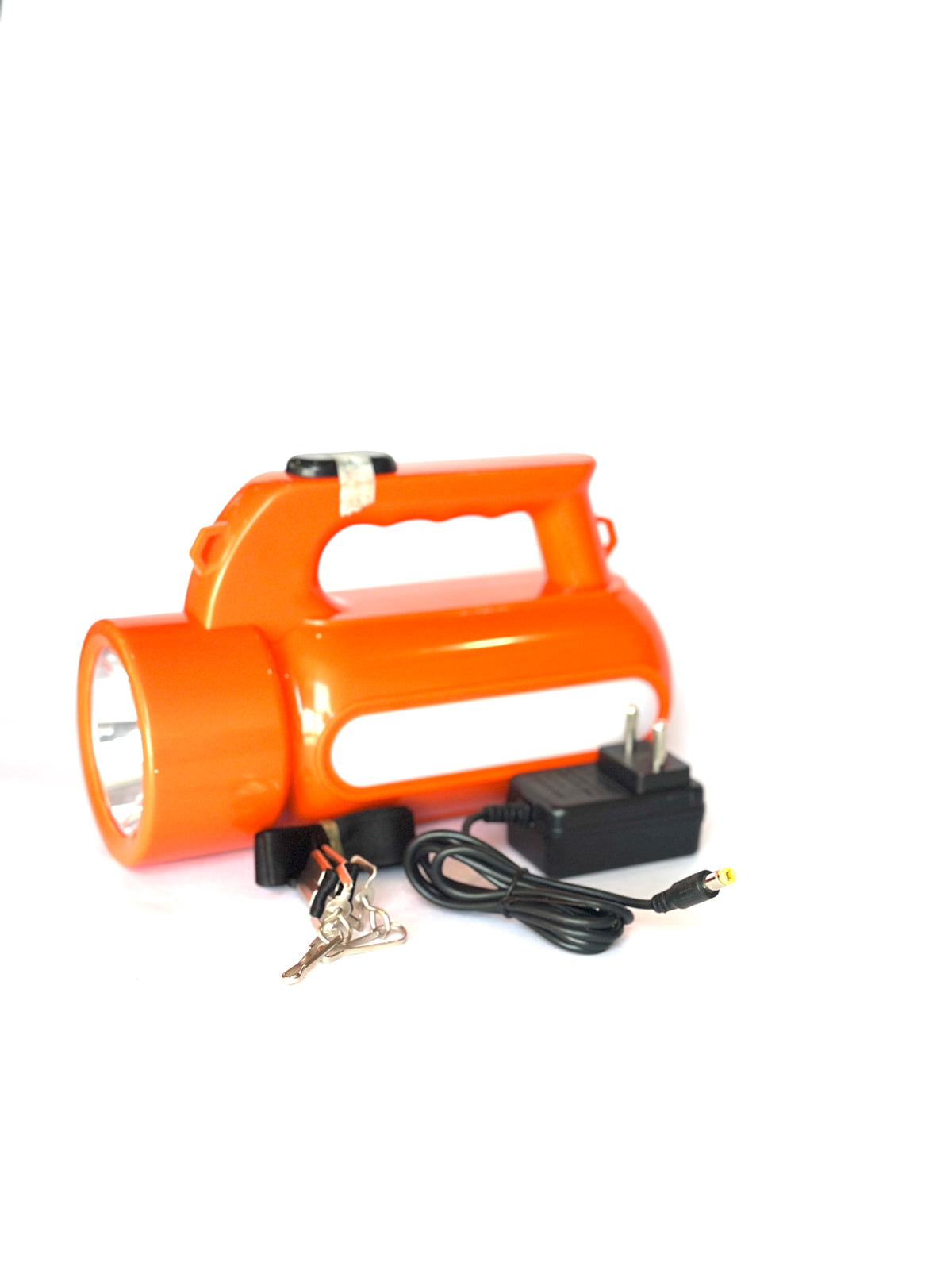 Glowbeam Sainik Rechargeable Torch with Reverse Mobile Charging & USB Port With 1.km Torch Range