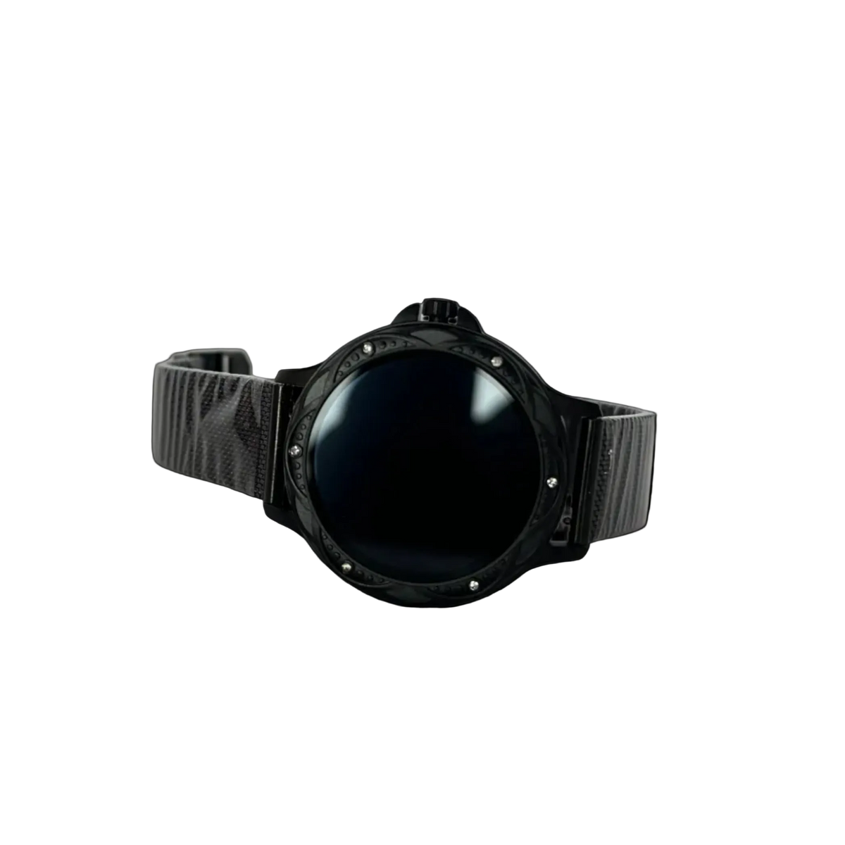 TIMESTONE Prime Series "Queen" Smartwatch (1.3" TFT HD Display, Black)