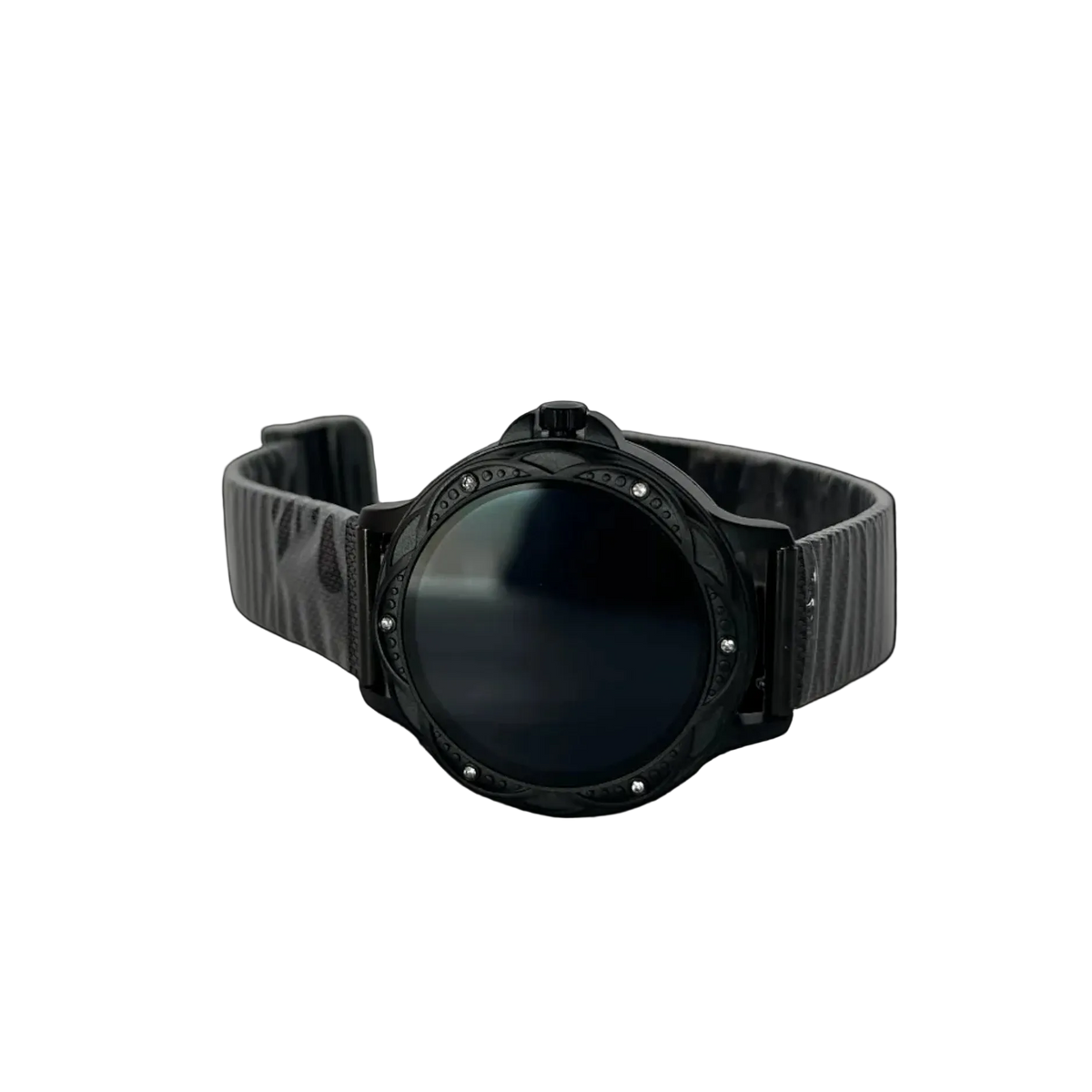 TIMESTONE Prime Series "Queen" Smartwatch (1.3" TFT HD Display, Black)