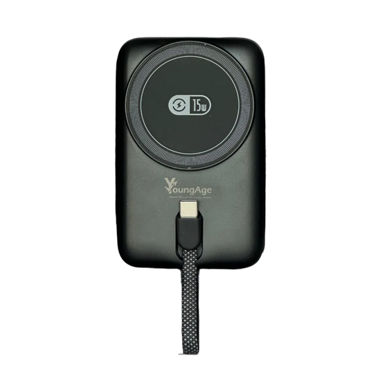 YoungAge AIRVOLT PB27 10000mAh Magnetic Wireless Power Bank