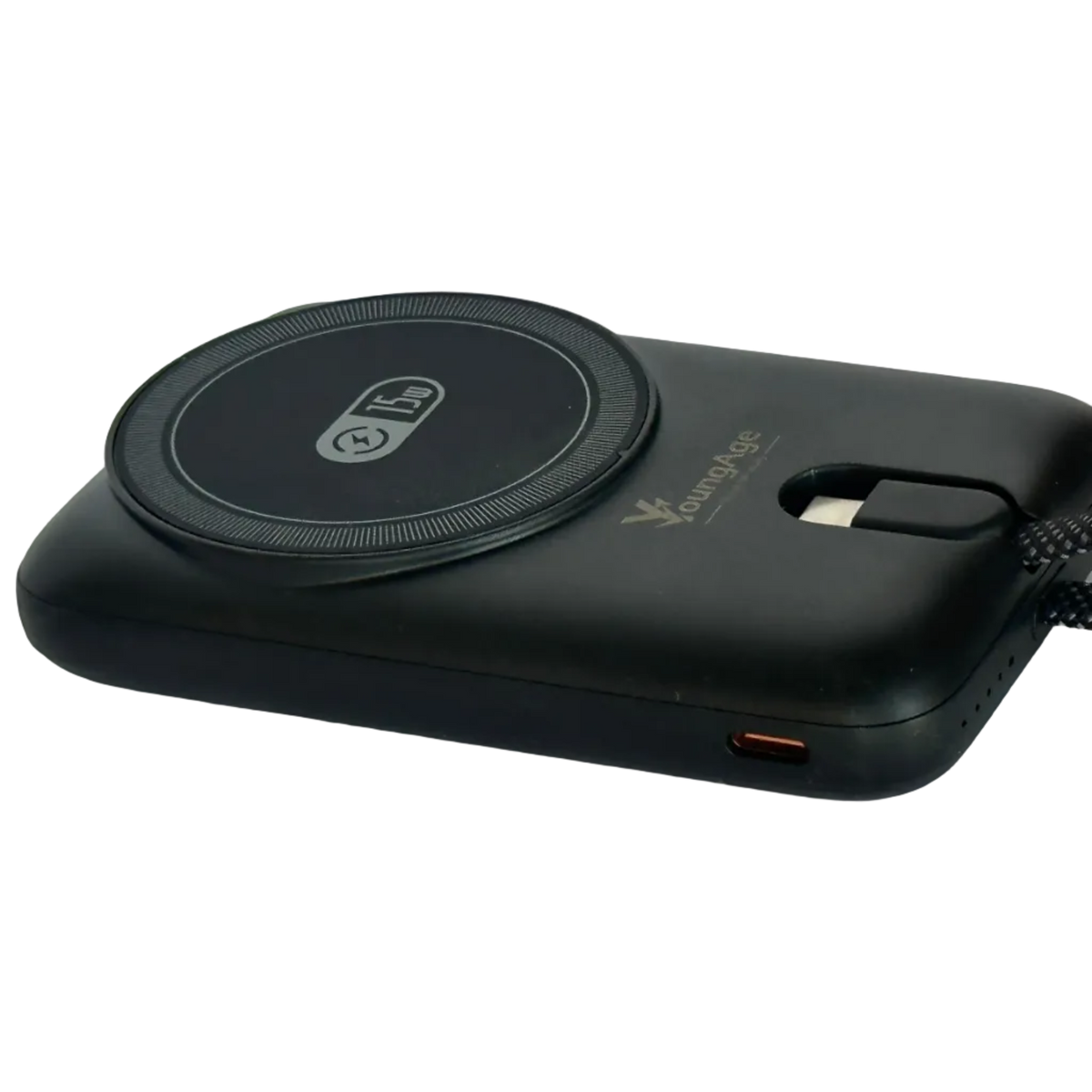 YoungAge AIRVOLT PB27 10000mAh Magnetic Wireless Power Bank