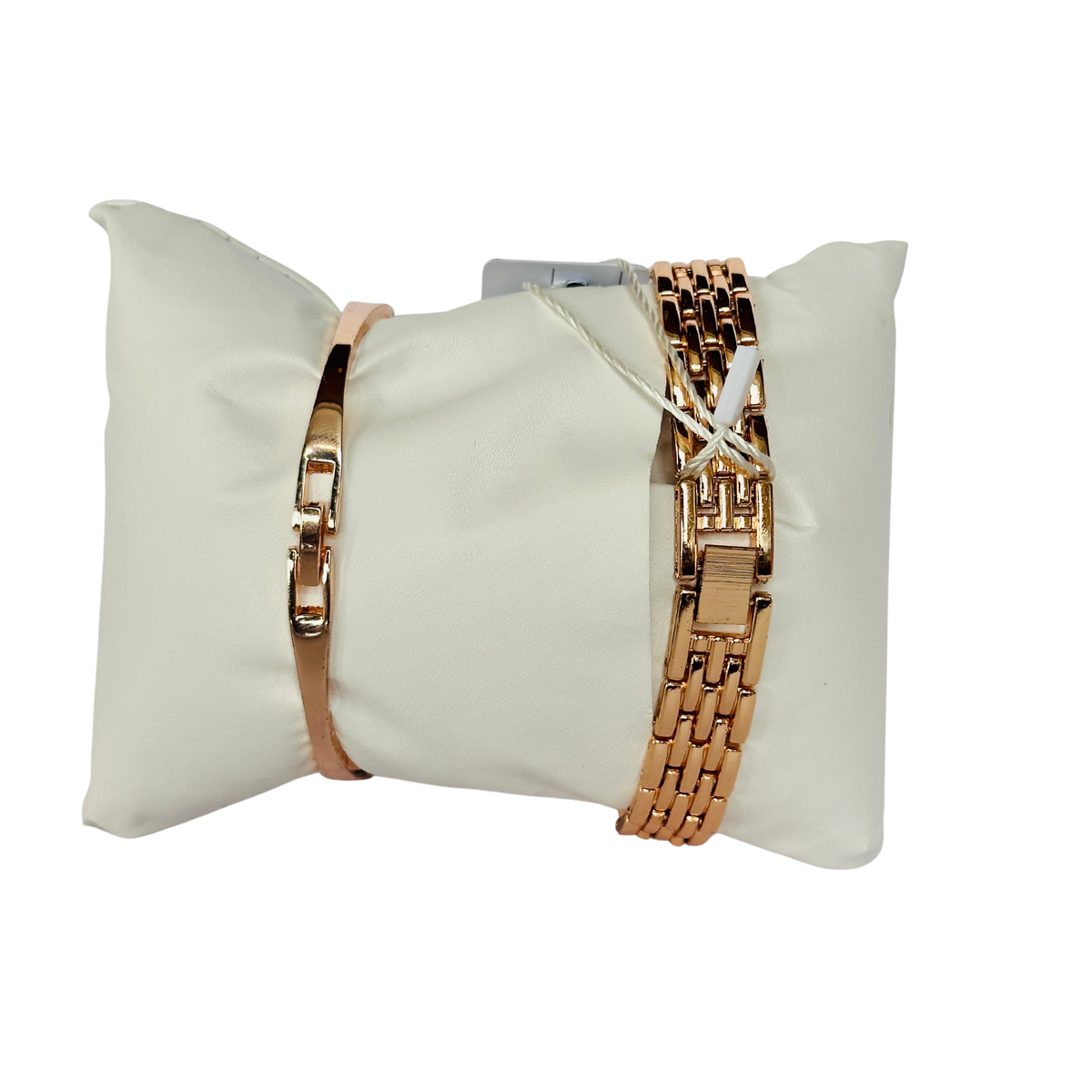 Analox Premium Couple Watch Set – Elegant Rose Gold Watch & Matching Bracelet
